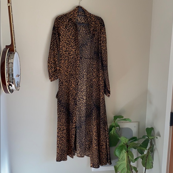 Leopard Duster/Dress - Picture 2 of 6